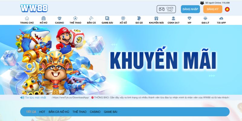 Khuyến mãi ww88 giúp người chơi gia tăng vốn tham gia